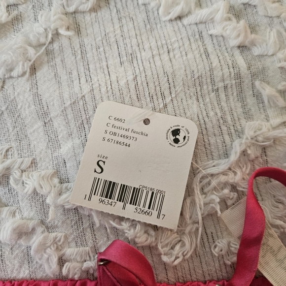 NWT Free People Right On Time Cami Tank Top Festival Fuschia Pink Size Small - Picture 6 of 7